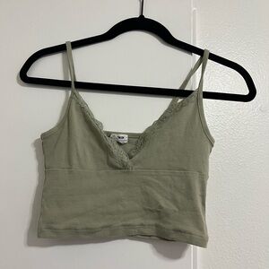 Cotton On green lace top